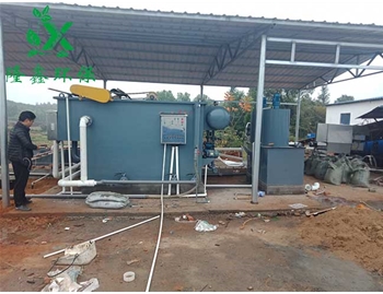 湖南省養(yǎng)豬污水處理設(shè)備現(xiàn)場展示