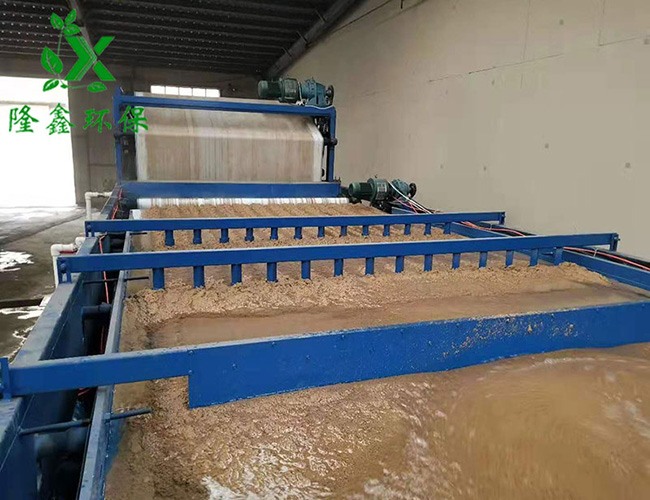 洗砂泥漿污水處理設(shè)備，打樁泥漿污水處理設(shè)備完美試機(jī)，處理達(dá)標(biāo)！